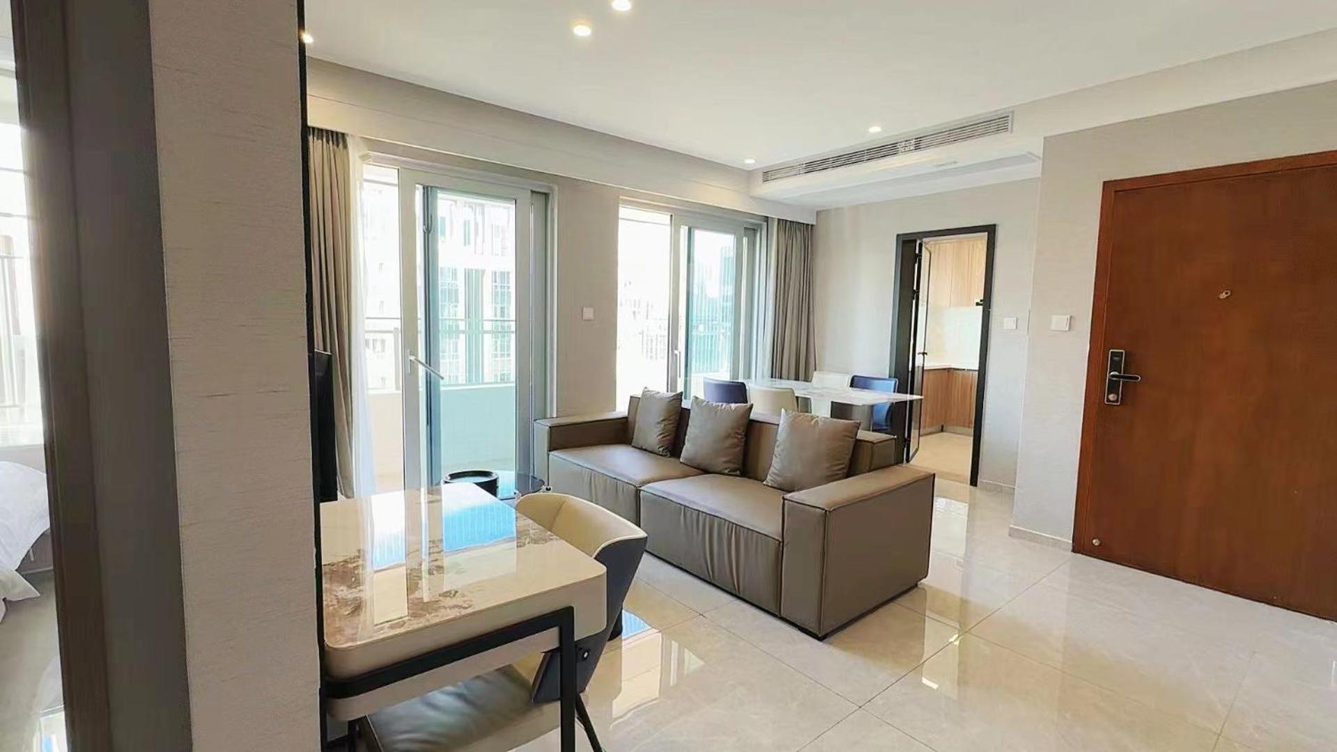 XI Ke Executive Apartment - Shenzhen Futian Exhibition Center Kültér fotó
