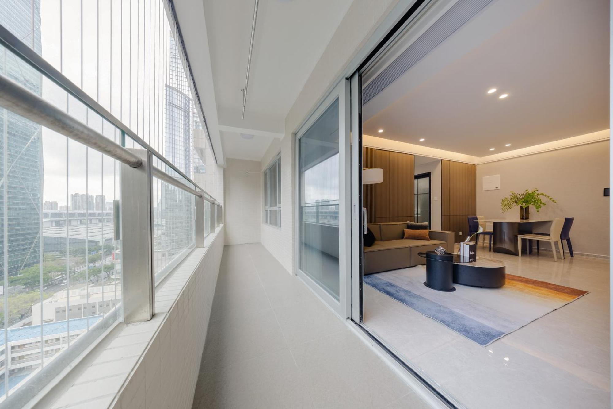XI Ke Executive Apartment - Shenzhen Futian Exhibition Center Kültér fotó