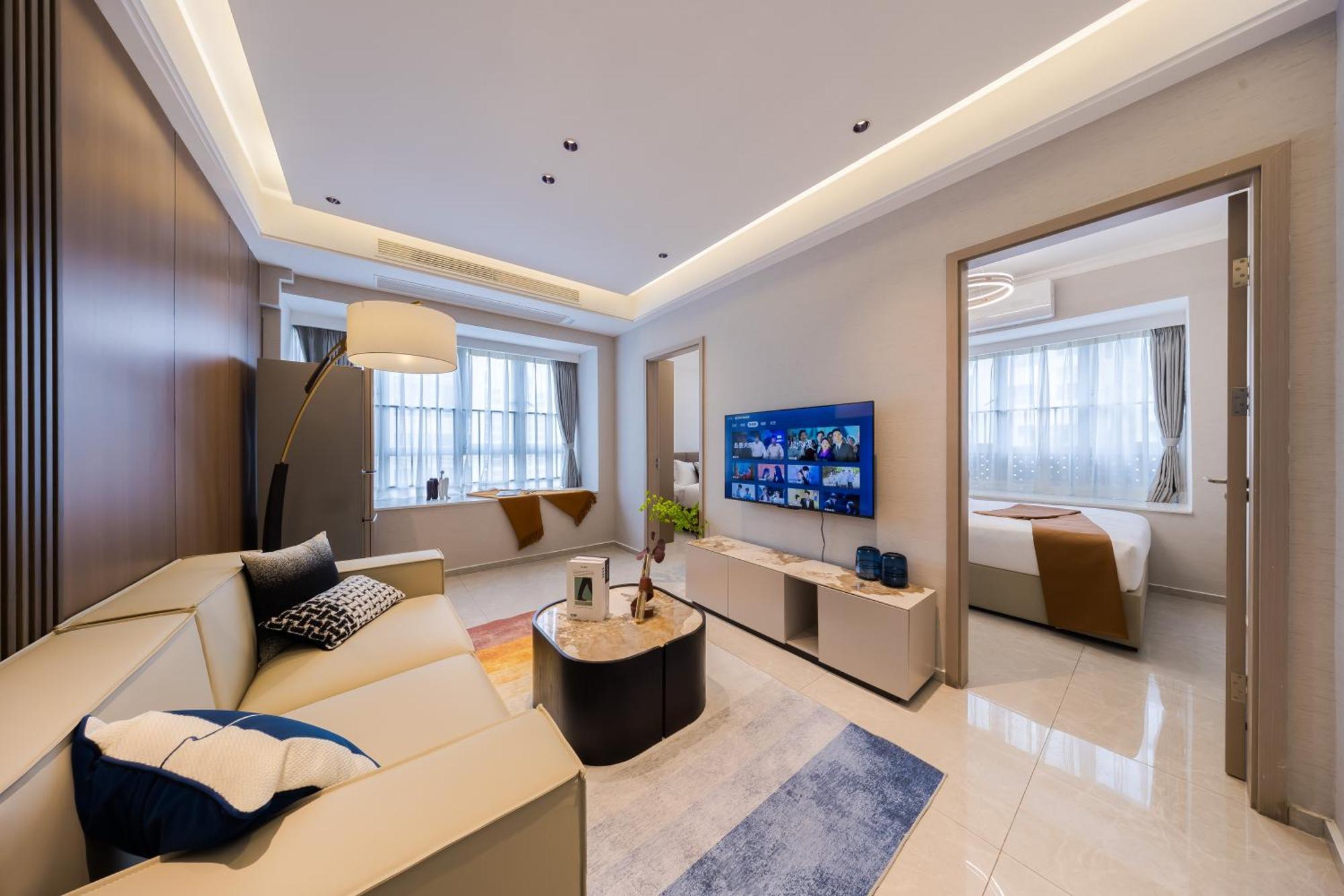 XI Ke Executive Apartment - Shenzhen Futian Exhibition Center Kültér fotó