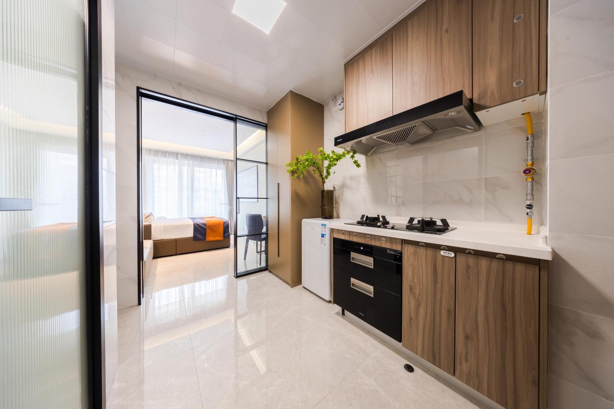 XI Ke Executive Apartment - Shenzhen Futian Exhibition Center Kültér fotó