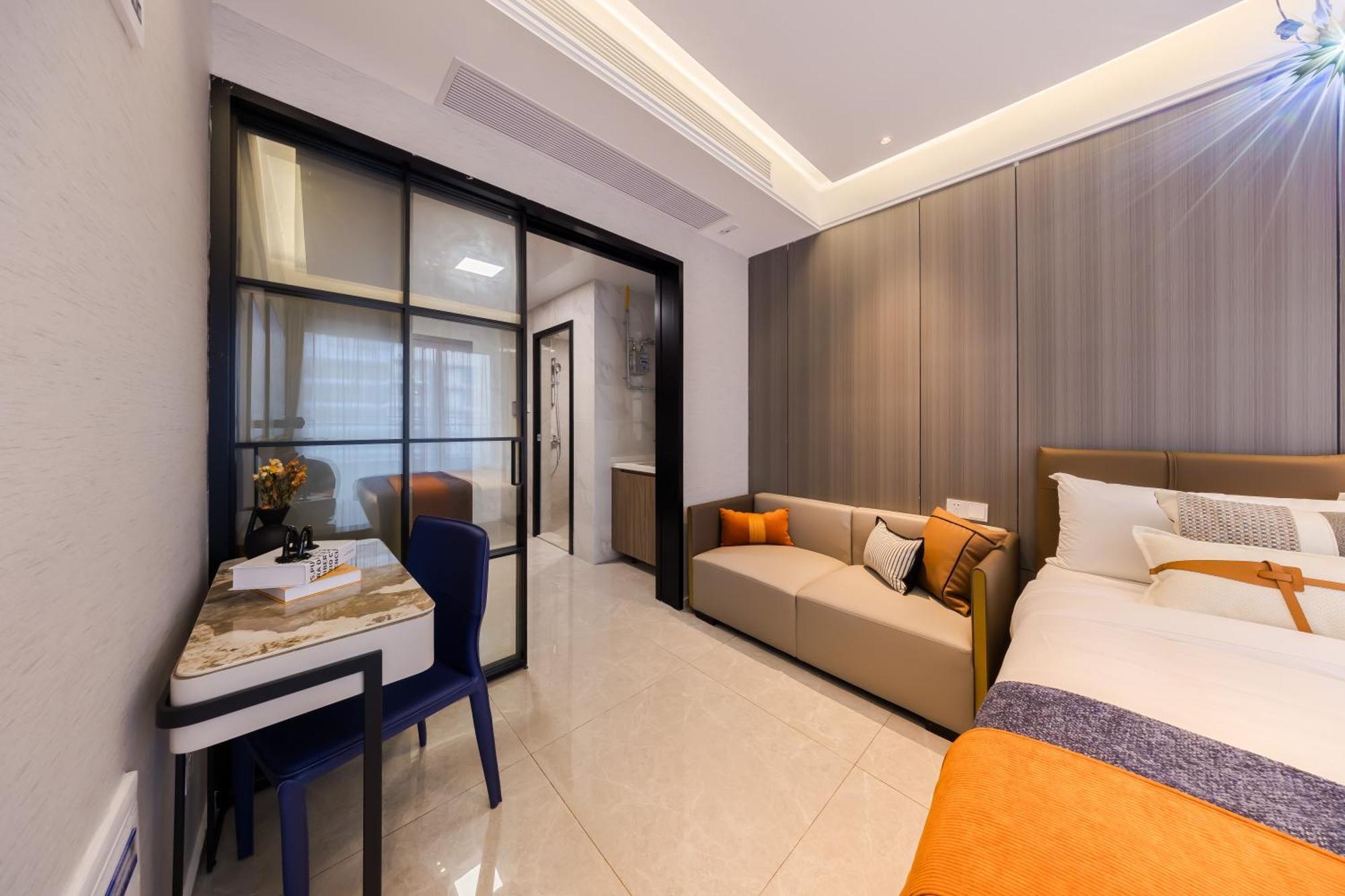 XI Ke Executive Apartment - Shenzhen Futian Exhibition Center Kültér fotó