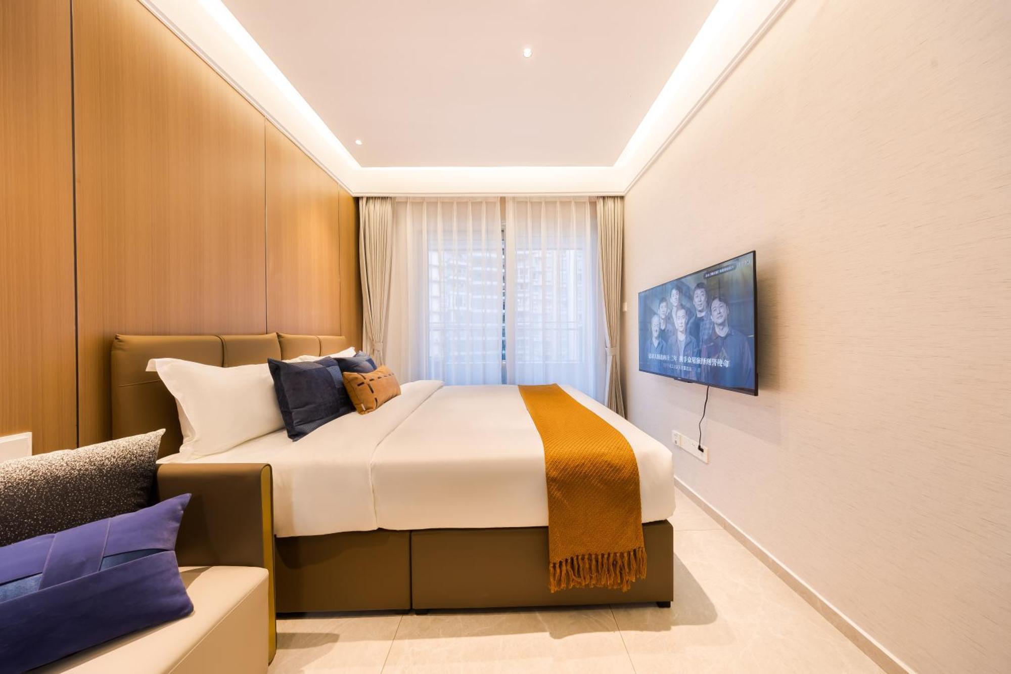 XI Ke Executive Apartment - Shenzhen Futian Exhibition Center Kültér fotó