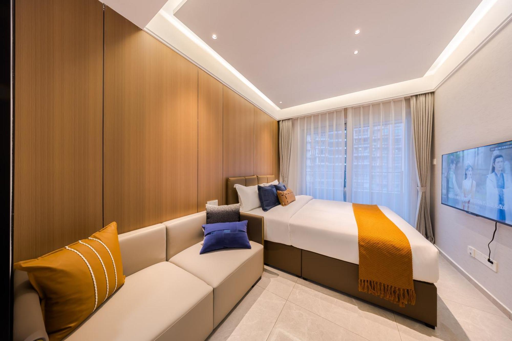 XI Ke Executive Apartment - Shenzhen Futian Exhibition Center Kültér fotó